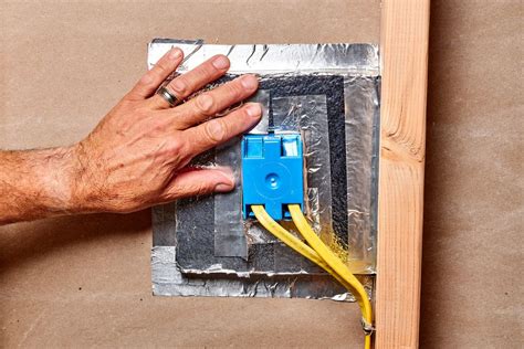 Rigid Insulation Around Electrical Panel 